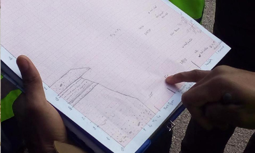 Stratigraphic logs and other practical activities will reinforce the field trip